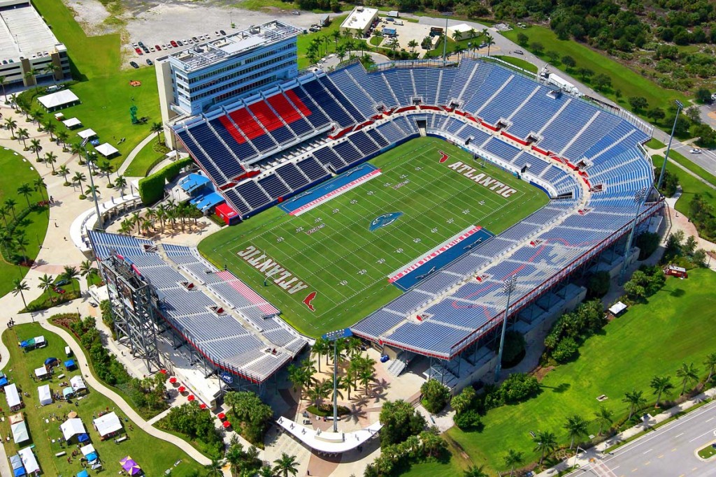 New Florida Atlantic University Football Stadium Elevates School to New